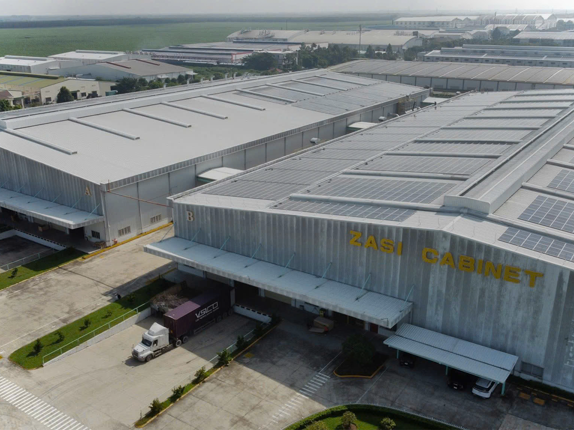 3 MW Metal Roof Solar Project in Binh Duong