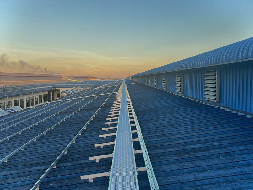 6 MW Metal Roof Solar Project in Ninh Binh