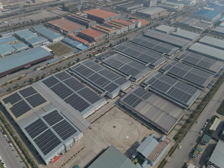 6 MW Metal Roof Solar Project in Bac Giang