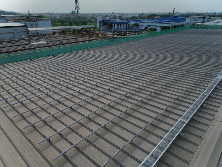 6 MW Metal Roof Solar Project in Hai Duong